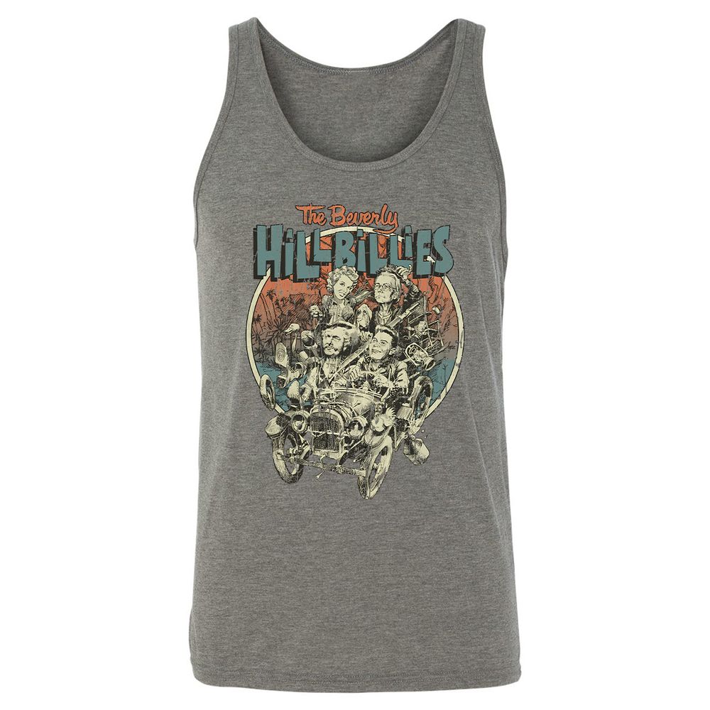 Unisex Jersey Tank - 73WENM5L - Grey Triblend - 2