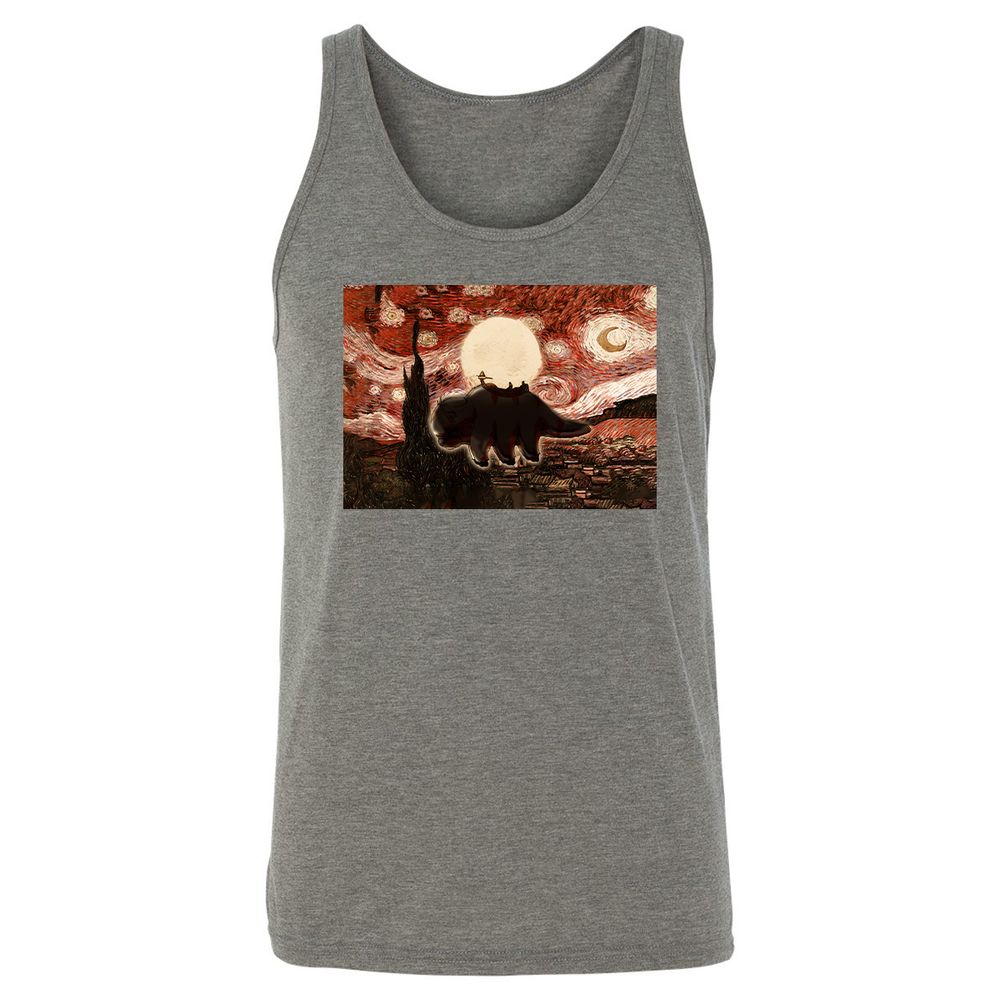 Unisex Jersey Tank - QLCYV8T3 - Grey Triblend - 2
