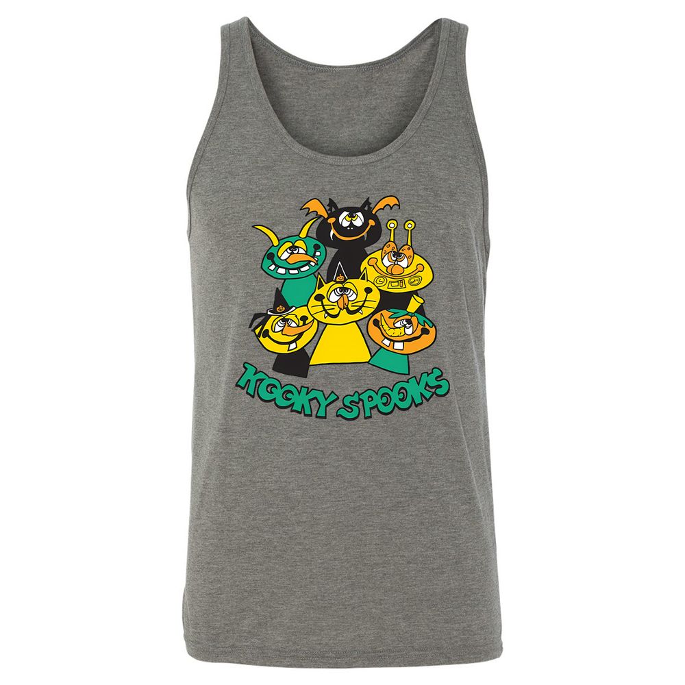 Unisex Jersey Tank - CHERWYVH - Grey Triblend - 2