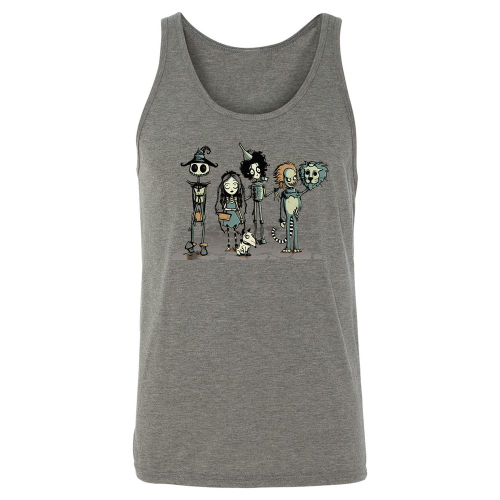 Unisex Jersey Tank - M1SLPTFJ - Grey Triblend - 2