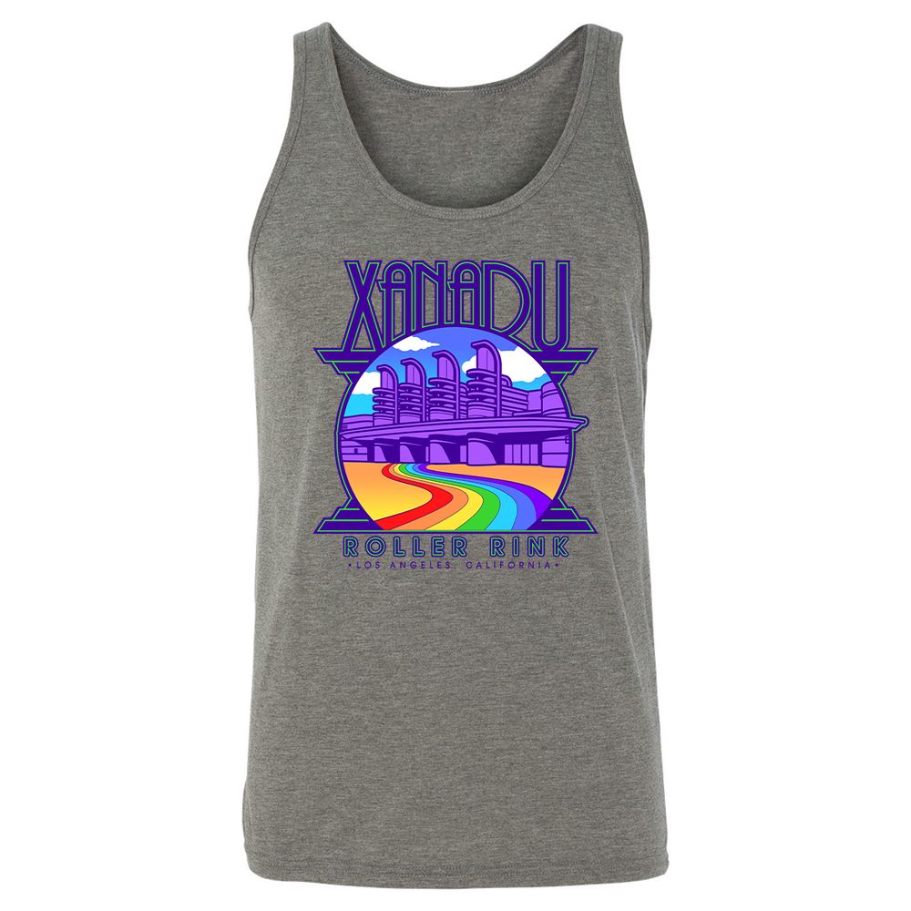 Xanadu Roller Rink - Grey Triblend - 2