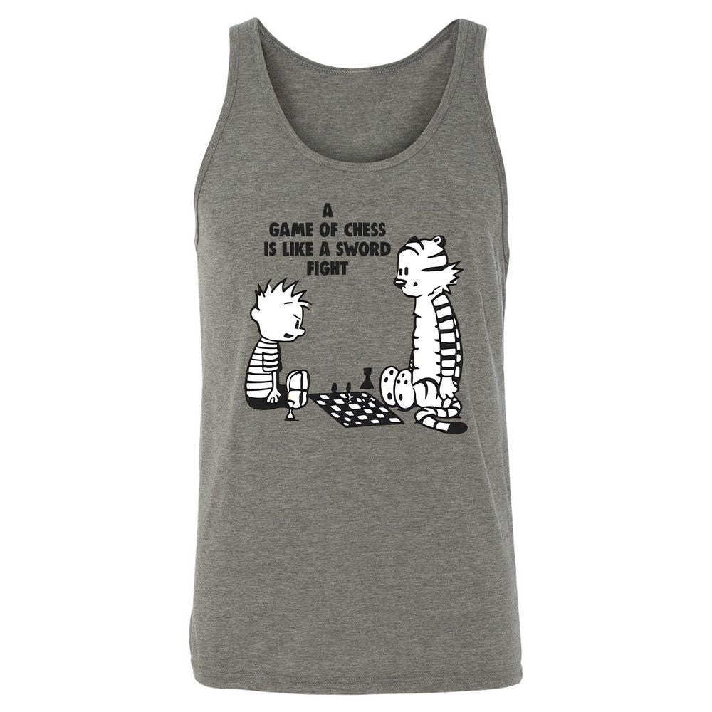 Unisex Jersey Tank - BYEEE6TR - Grey Triblend - 2