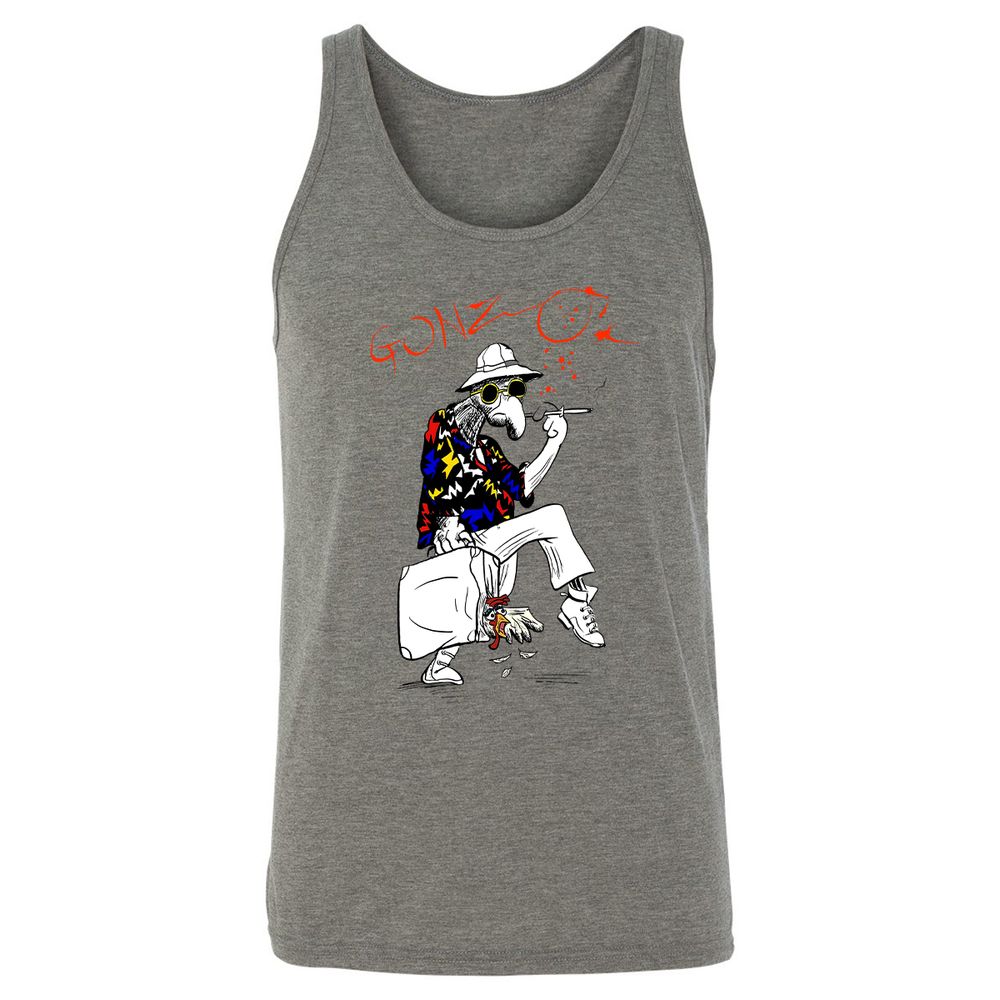Unisex Jersey Tank - ZMMBMTA2 - Grey Triblend - 2