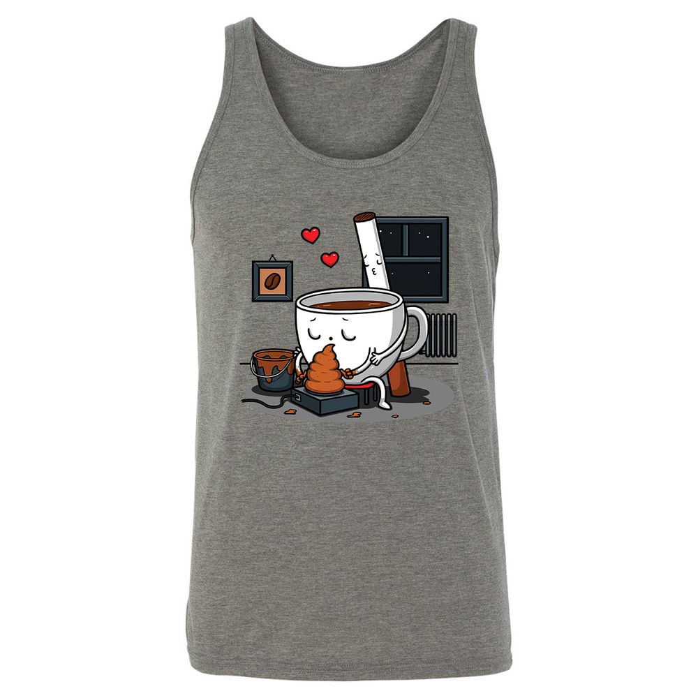 Unisex Jersey Tank - 6GT36FQC - Grey Triblend - 2