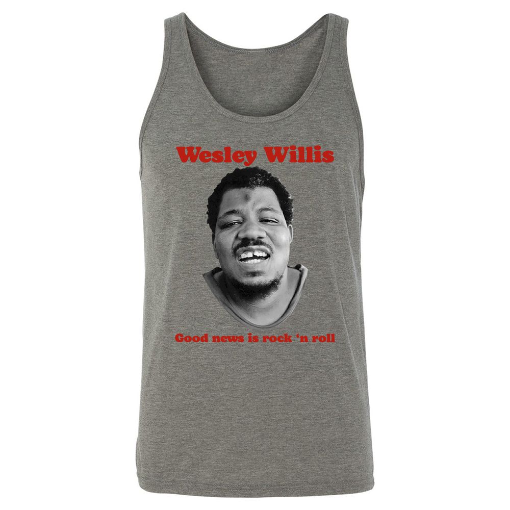 Wesley Willis - Grey Triblend - 2