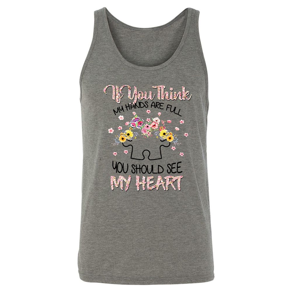 Unisex Jersey Tank - NGTB1BB1 - Grey Triblend - 2