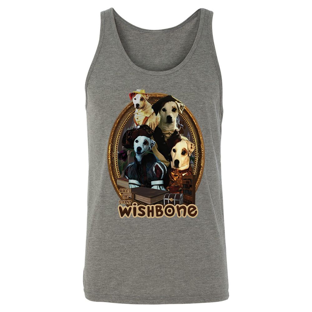 Unisex Jersey Tank - JQUQURVF - Grey Triblend - 2