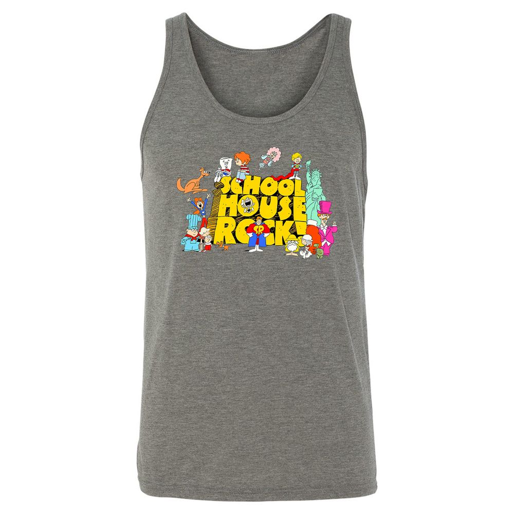 Unisex Jersey Tank - HT9CC8LD - Grey Triblend - 2