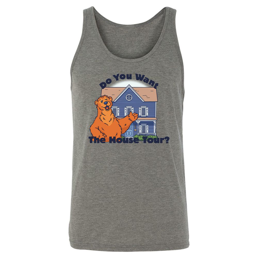 Do You Want The Big Blue House Tour? - Grey Triblend - 2