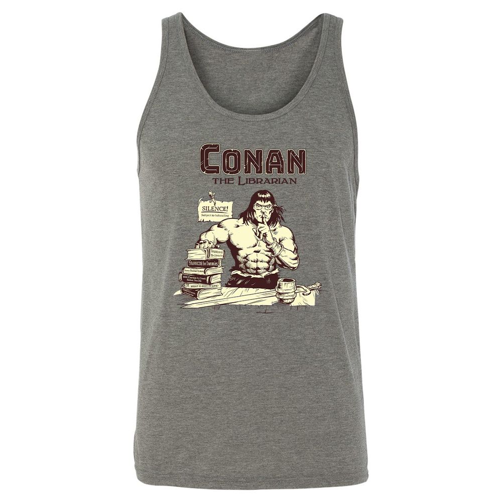 Unisex Jersey Tank - A61D9G3K - Grey Triblend - 2