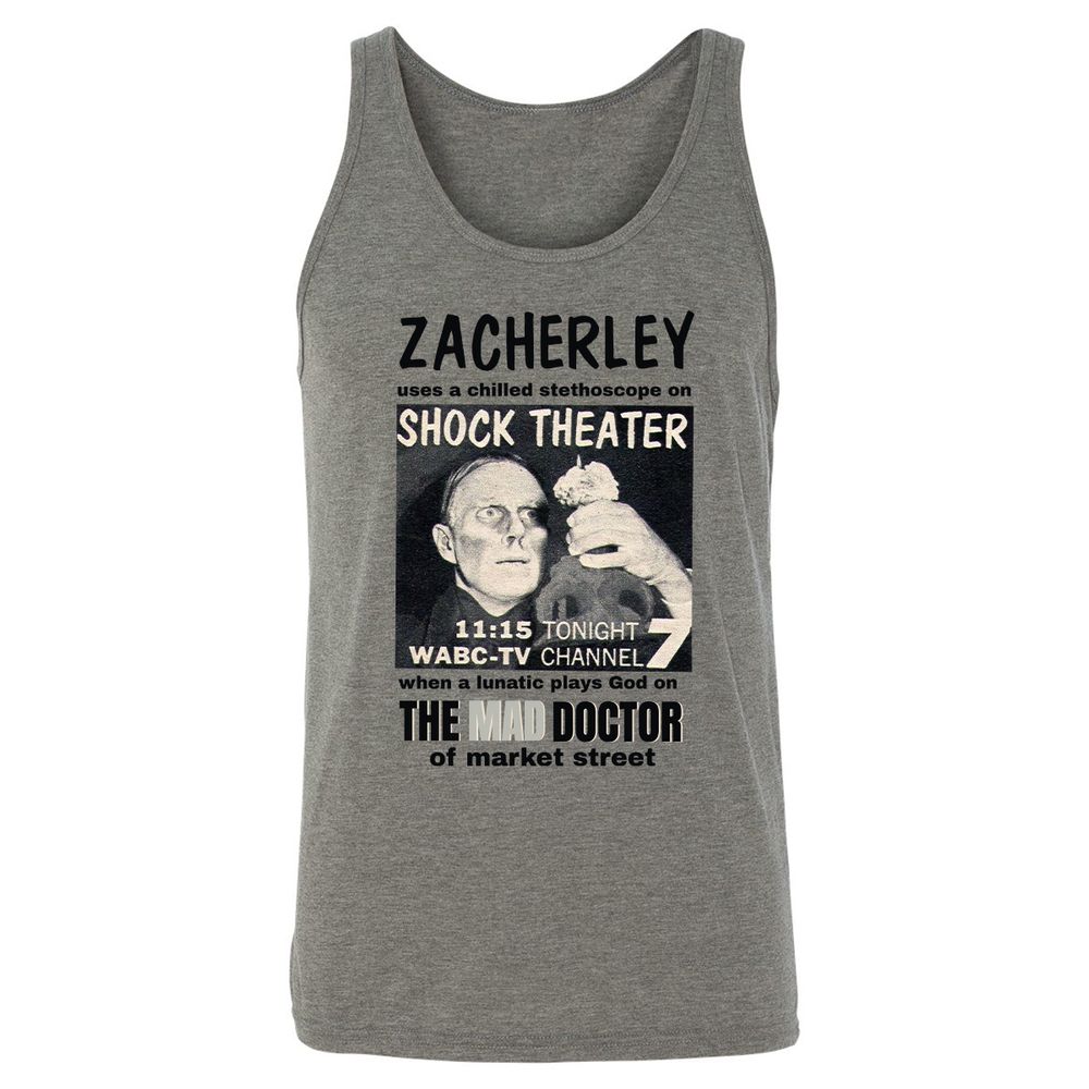 Unisex Jersey Tank - 45E8SV5W - Grey Triblend - 2