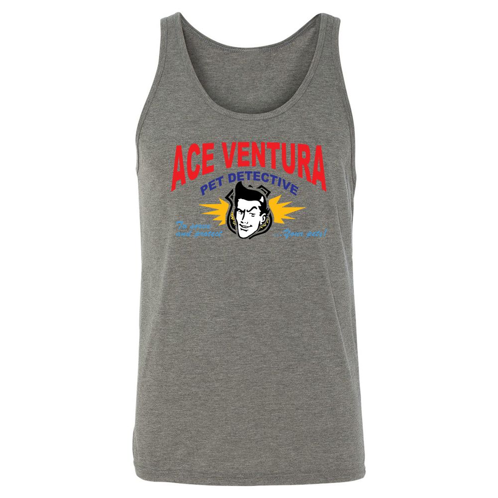Unisex Jersey Tank - 4FA1DRLF - Grey Triblend - 2