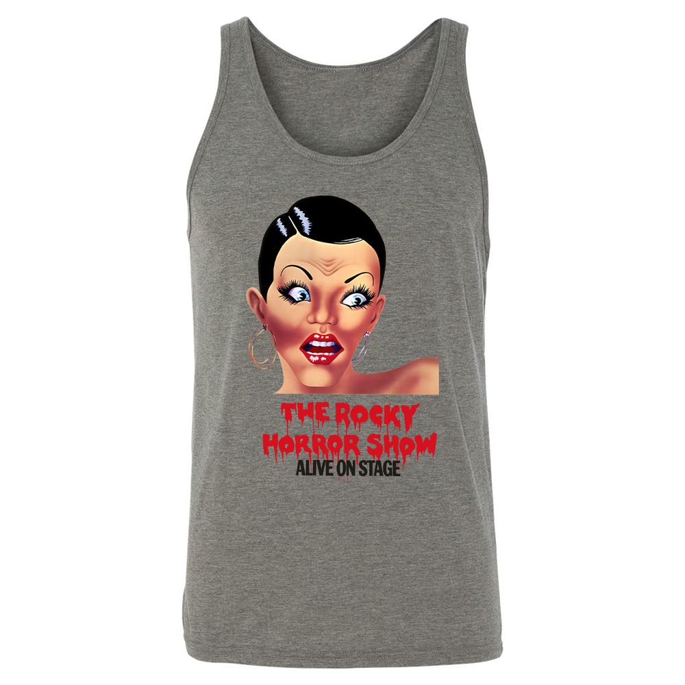 Unisex Jersey Tank - E2ZSVKQM - Grey Triblend - 2