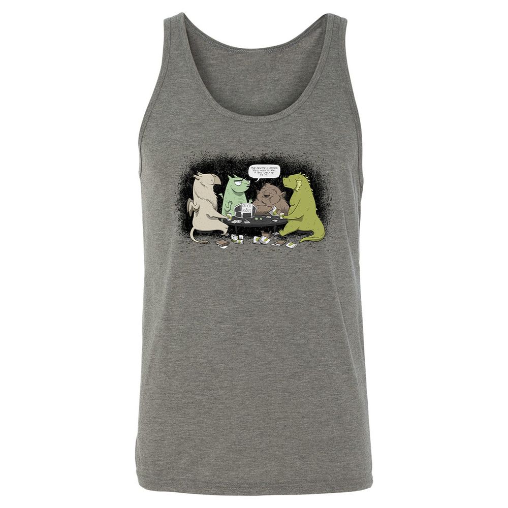 Unisex Jersey Tank - EFAJR6JM - Grey Triblend - 2