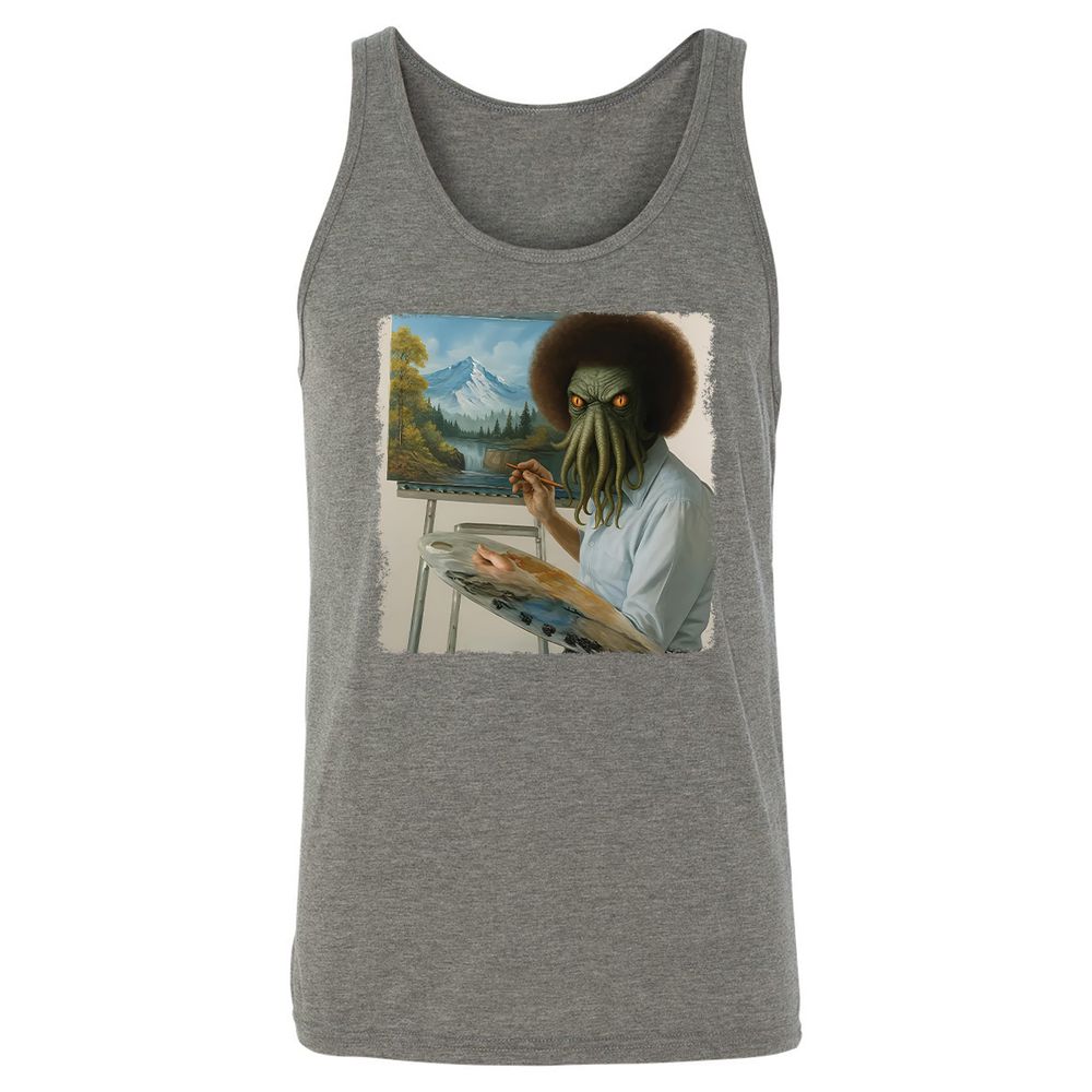 Unisex Jersey Tank - BER4WHYU - Grey Triblend - 2
