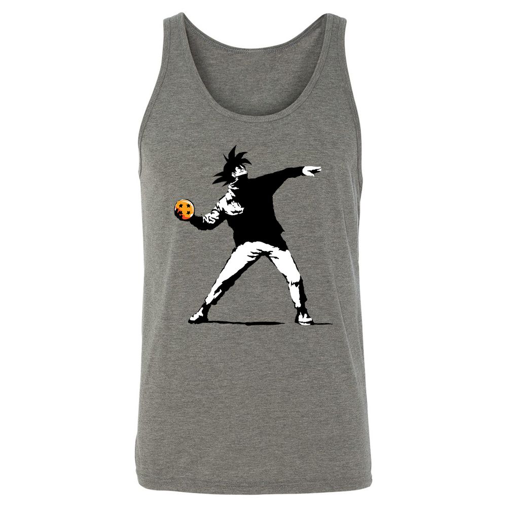 Unisex Jersey Tank - ETCPXRZL - Grey Triblend - 2