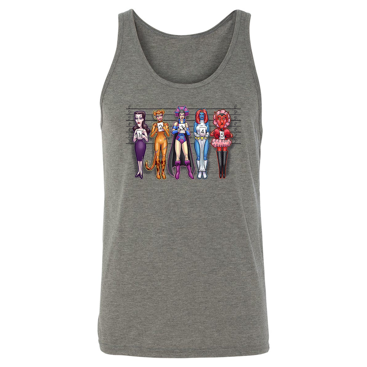 Unisex Jersey Tank - LA7AFUSF - Grey Triblend - 2