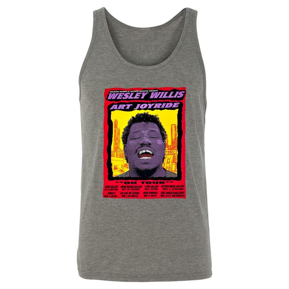 WESLEY WILLIS - ART JOYRIDE - Grey Triblend - 2