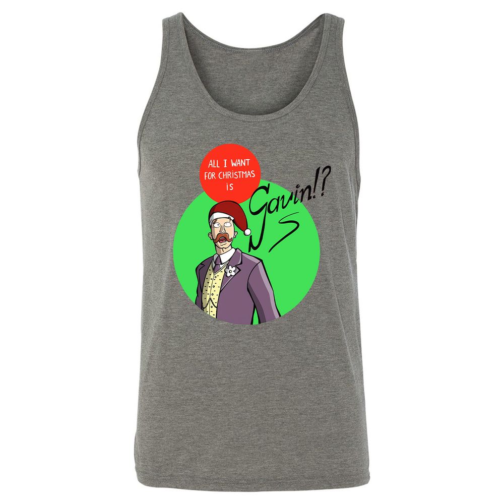 Unisex Jersey Tank - G3ZS6H58 - Grey Triblend - 2