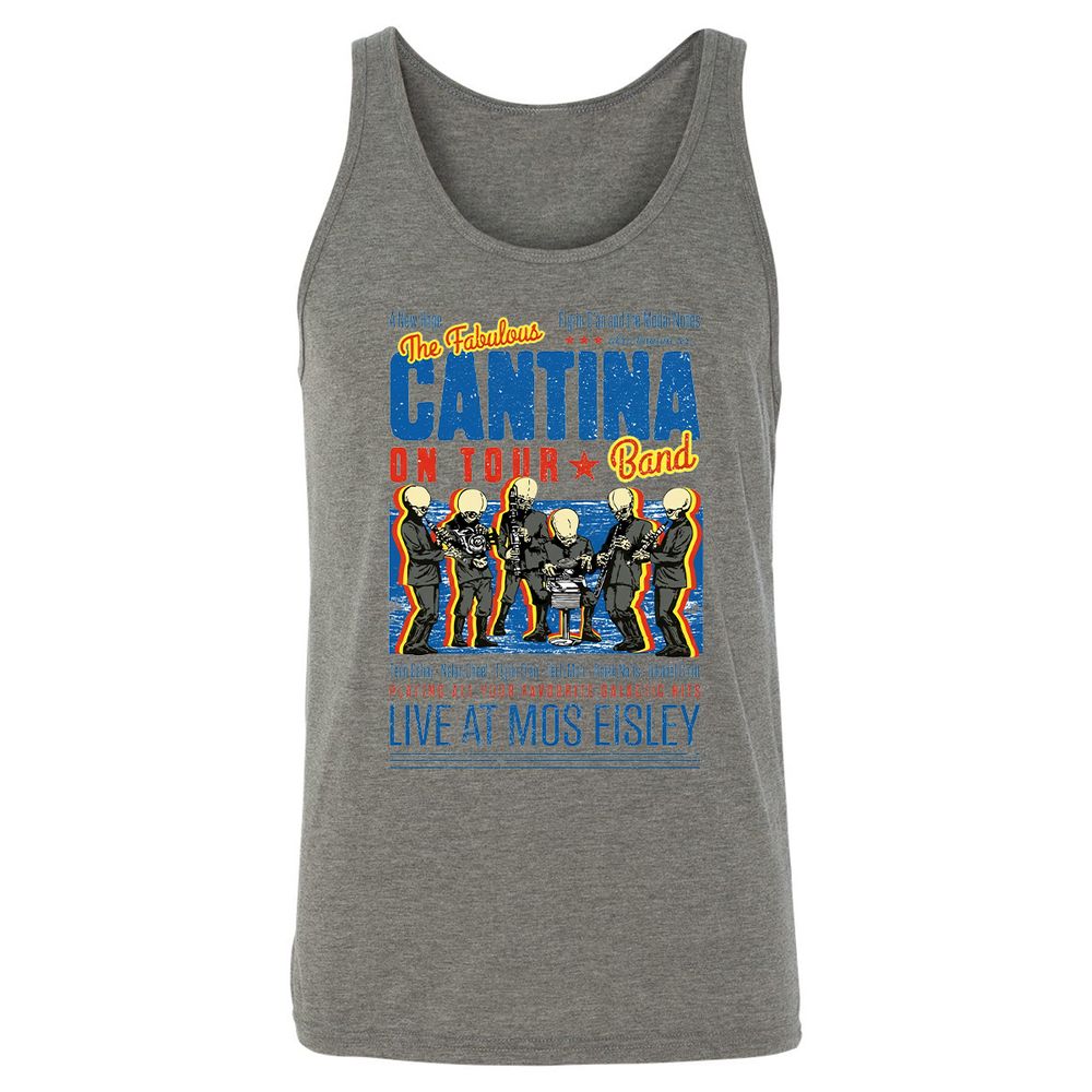 Unisex Jersey Tank - XKW3UQAU - Grey Triblend - 2