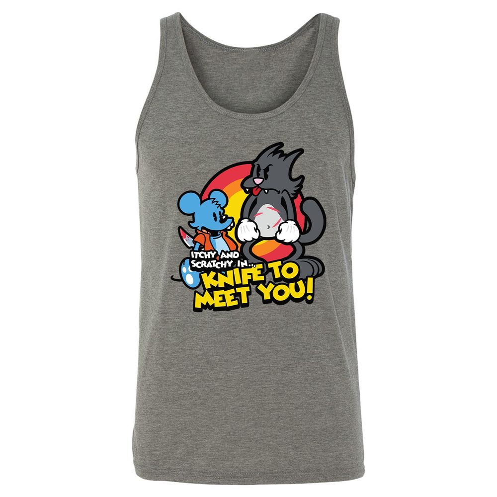 Unisex Jersey Tank - 1FMU3YKY - Grey Triblend - 2