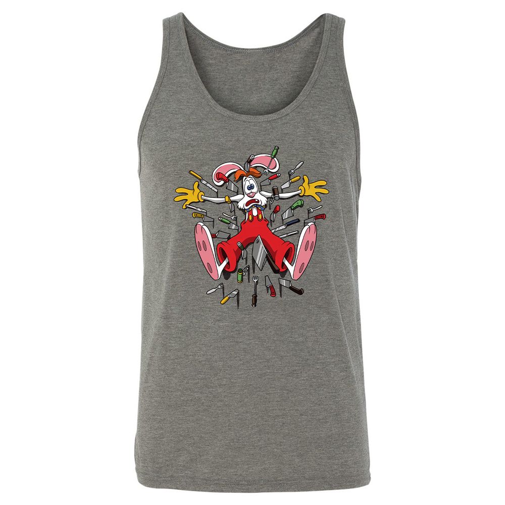 Unisex Jersey Tank - AQFTB5G1 - Grey Triblend - 2