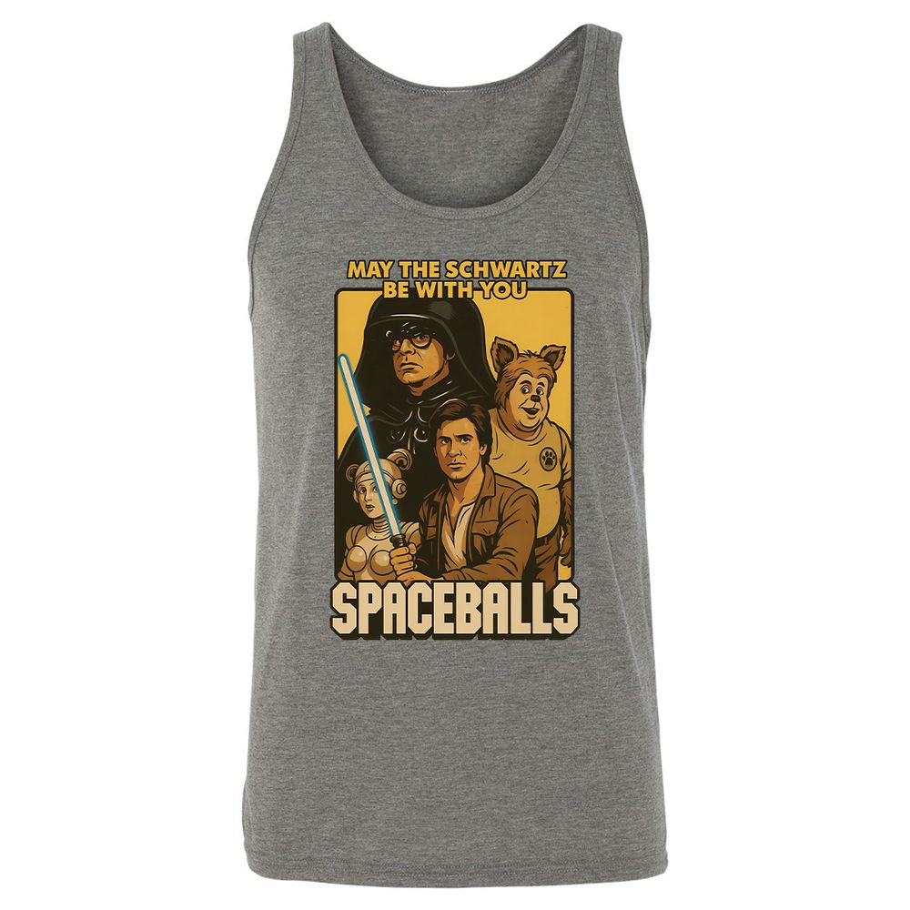 May the Schwartz Be With You - Grey Triblend - 2