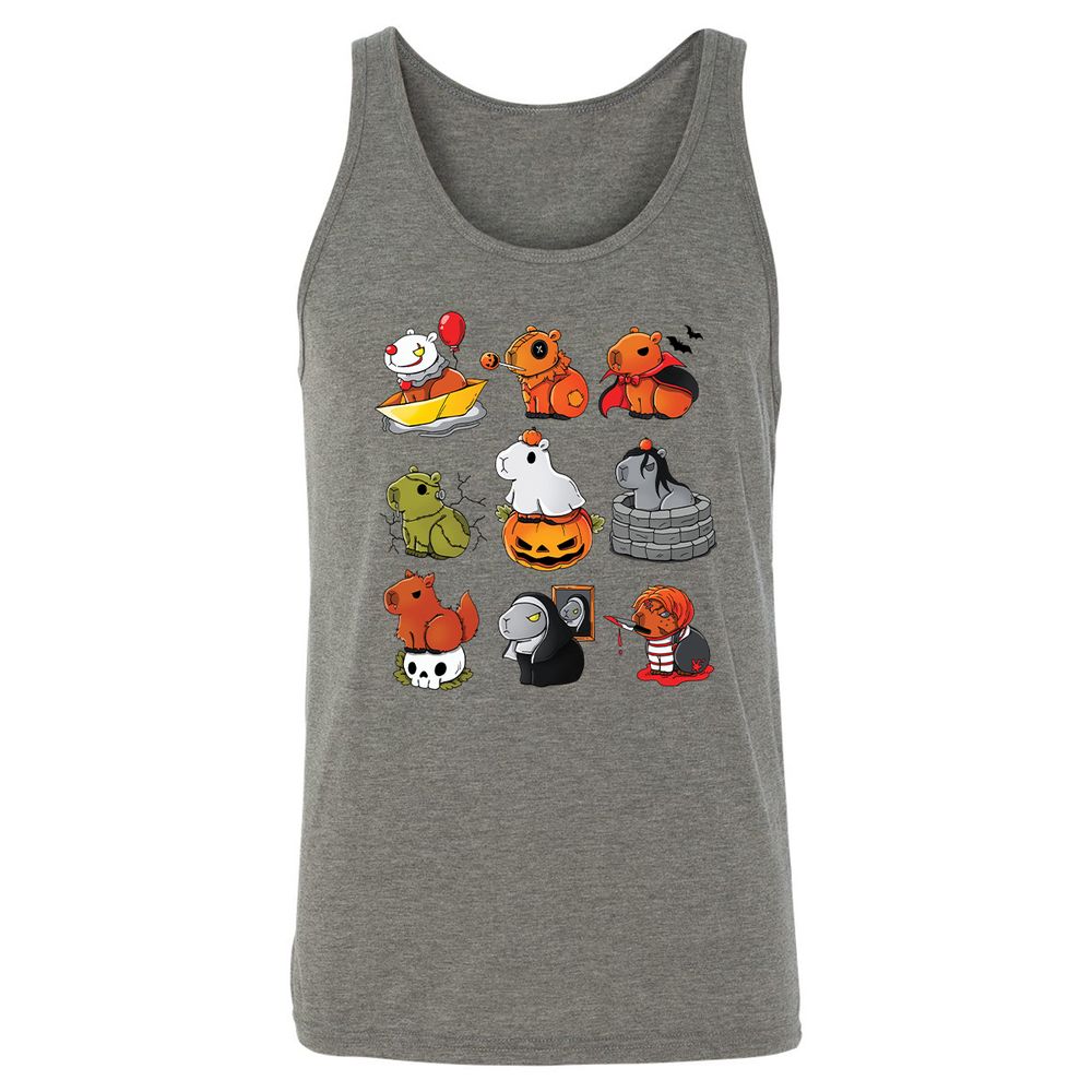 Unisex Jersey Tank - NVT7X1YF - Grey Triblend - 2