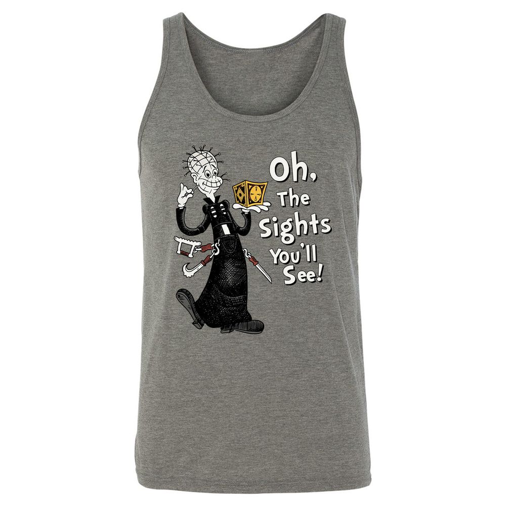 Unisex Jersey Tank - UM6A4CS2 - Grey Triblend - 2