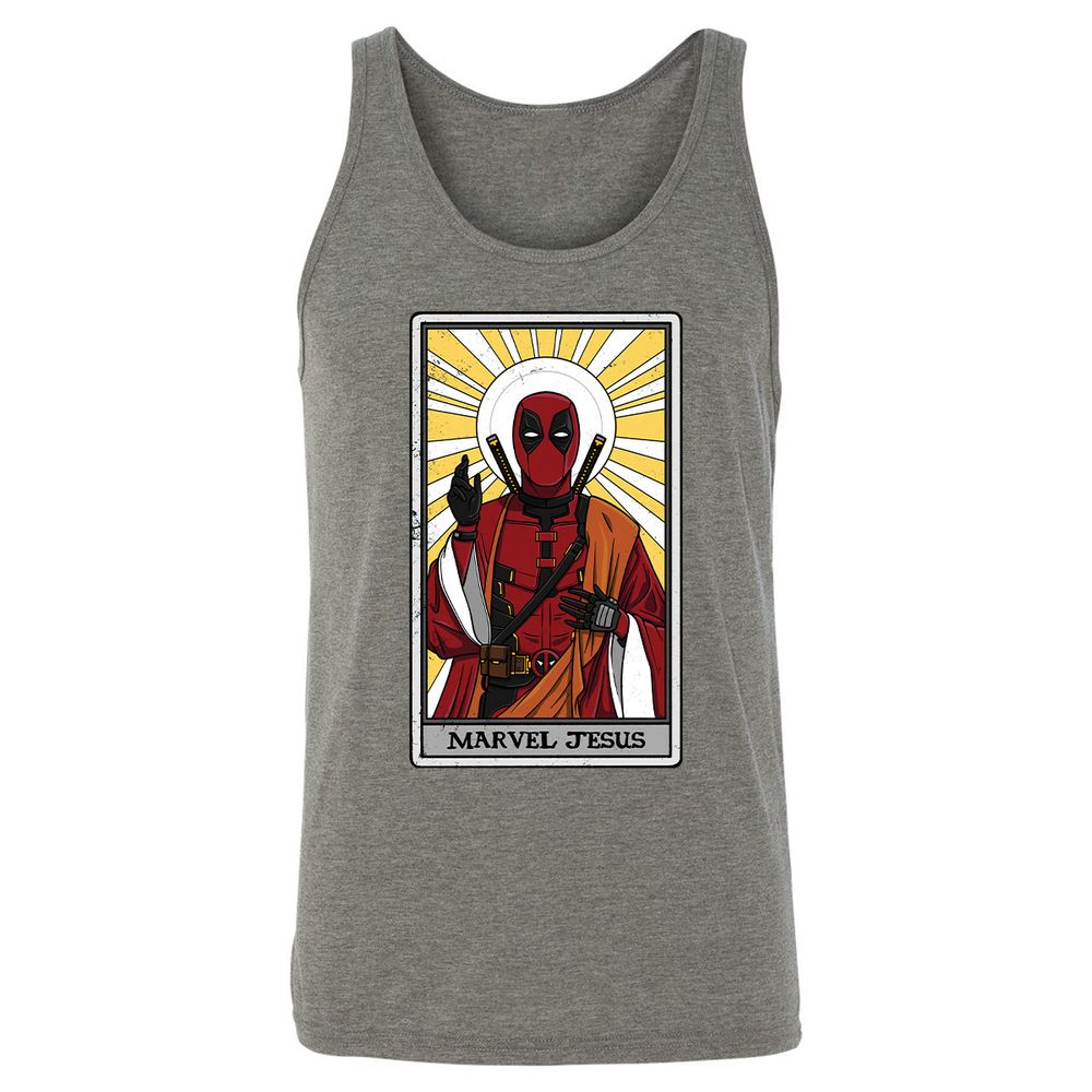 Unisex Jersey Tank - G8XW5LZY - Grey Triblend - 2