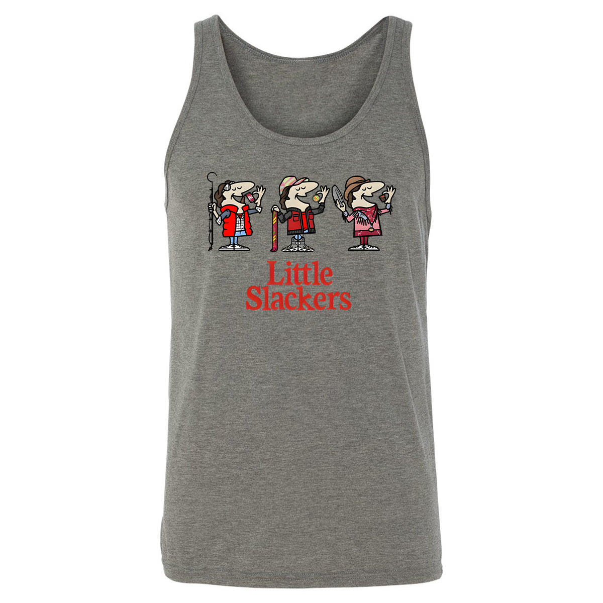 Unisex Jersey Tank - DZACTK2G - Grey Triblend - 2