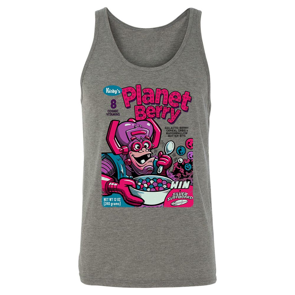 Unisex Jersey Tank - KRFGSGQY - Grey Triblend - 2