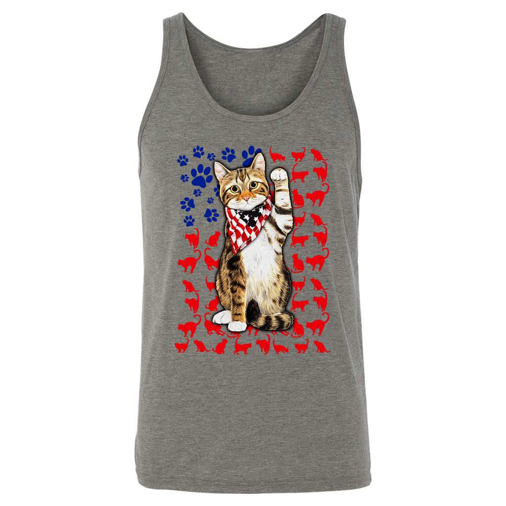 Unisex Jersey Tank - 6HR8U9J6 - Grey Triblend - 2