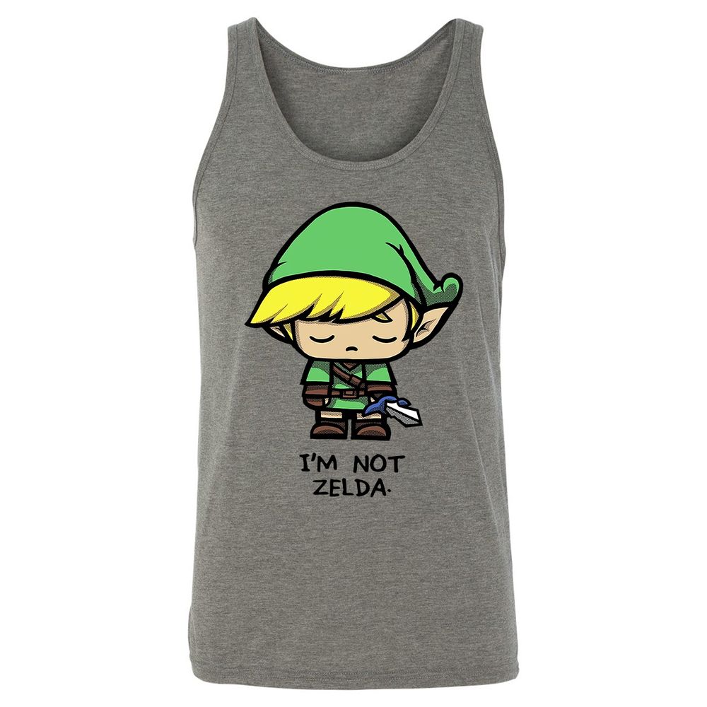 Unisex Jersey Tank - TWAMJ4NL - Grey Triblend - 2