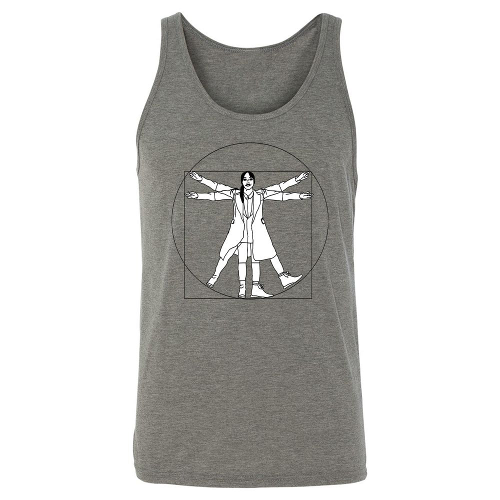 Vitruvian Philomena Cunk - Cunk on Earth - Grey Triblend - 2