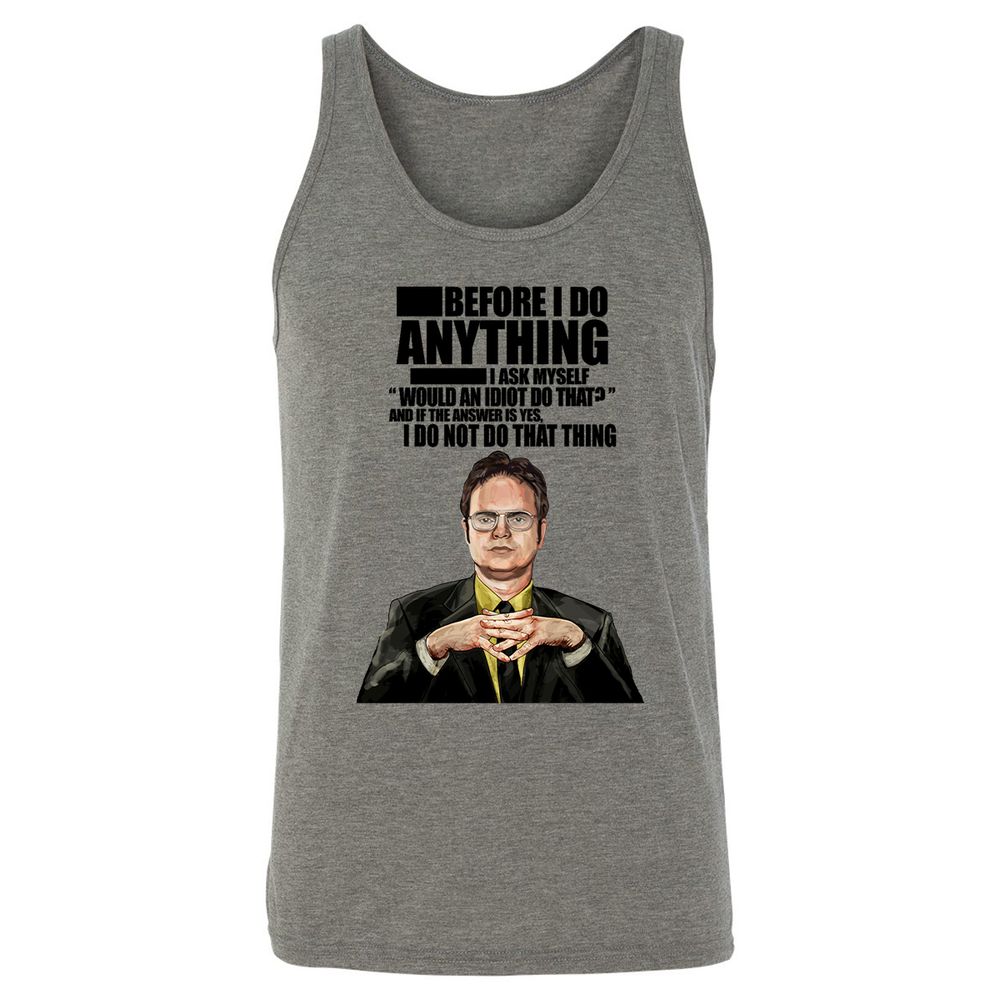 Unisex Jersey Tank - 2YDRFHMS - Grey Triblend - 2