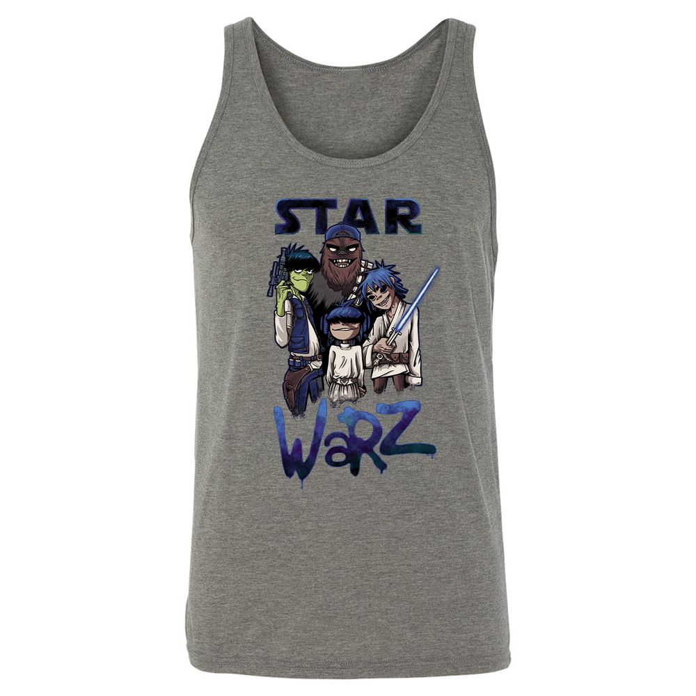 Unisex Jersey Tank - KAU3ZE9M - Grey Triblend - 2