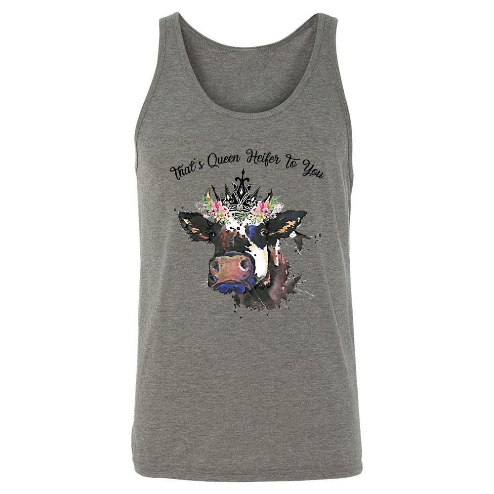 Unisex Jersey Tank - WQ7DCMJ4 - Grey Triblend - 2