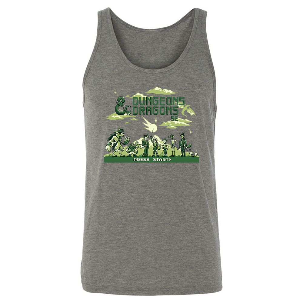 Unisex Jersey Tank - J3C2KQ4F - Grey Triblend - 2