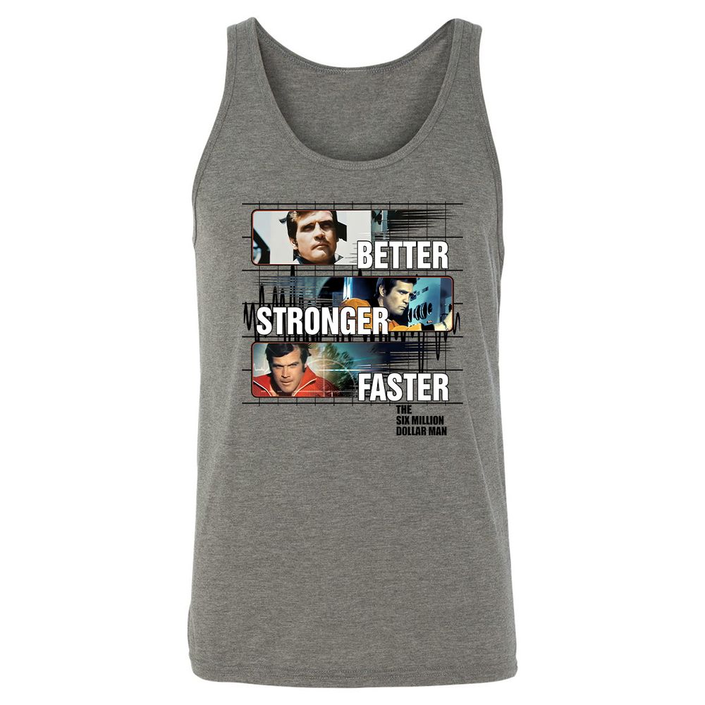 Unisex Jersey Tank - 4Y9FD36P - Grey Triblend - 2