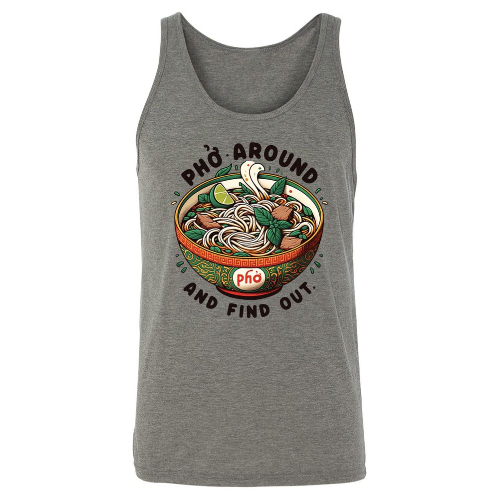 Unisex Jersey Tank - DEDQ4PBW - Grey Triblend - 2