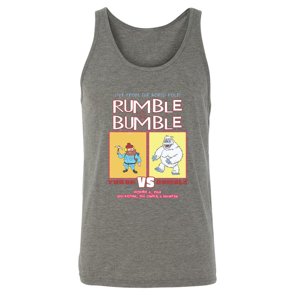 Rumble With The Bumble - Grey Triblend - 2