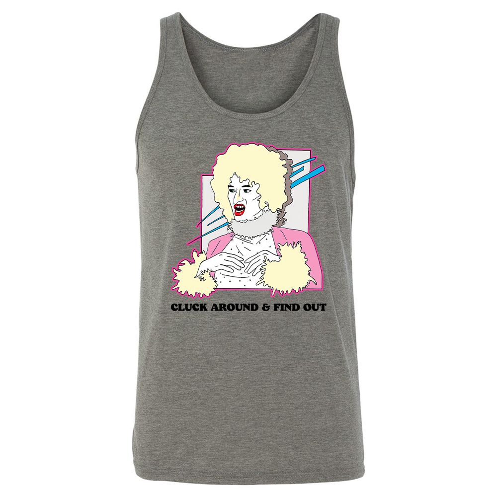 Unisex Jersey Tank - 5CATX8RE - Grey Triblend - 2