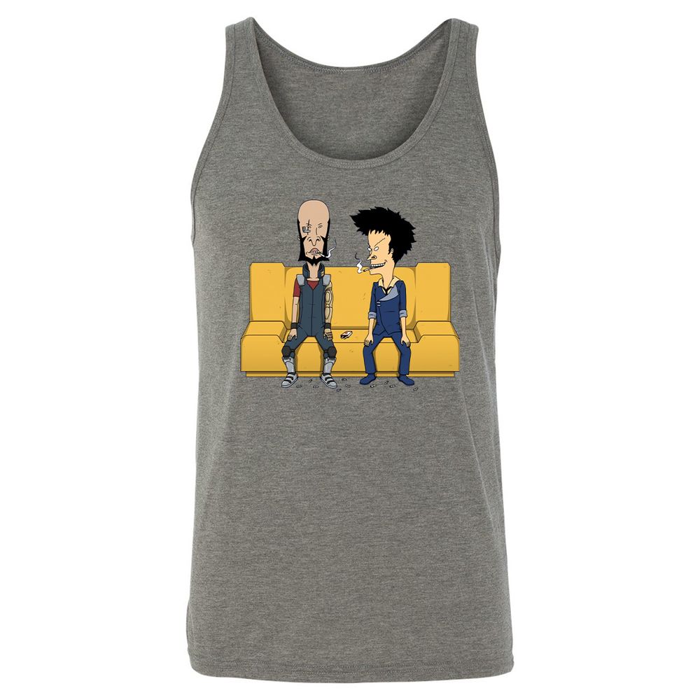 Unisex Jersey Tank - X7SVMLK9 - Grey Triblend - 2