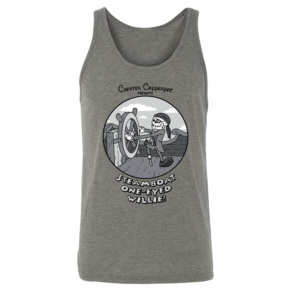 Unisex Jersey Tank - JX77AAGK - Grey Triblend - 2