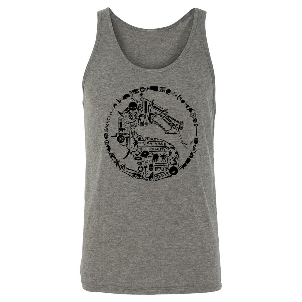 Unisex Jersey Tank - YLDA8E4G - Grey Triblend - 2