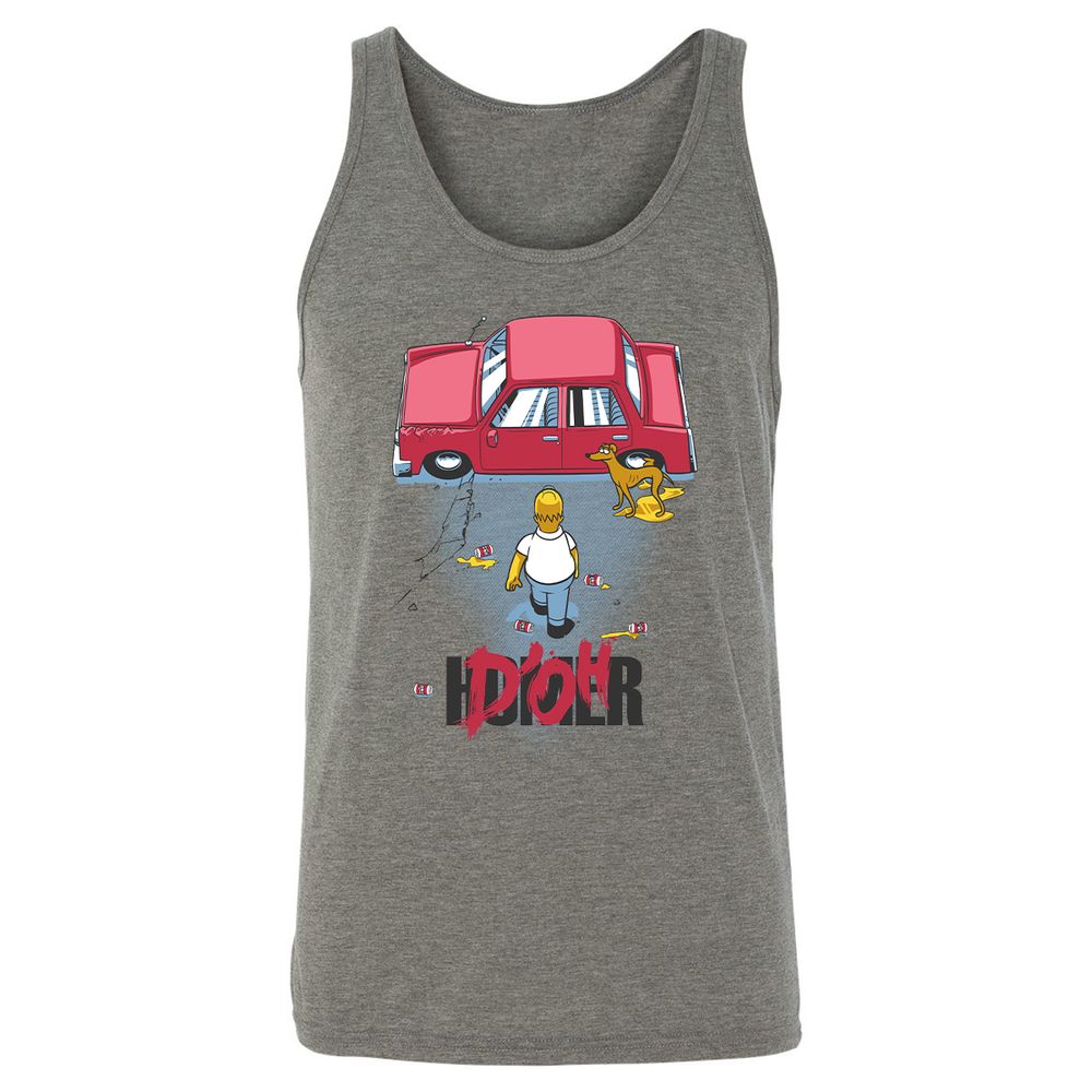 Unisex Jersey Tank - SUJK5QKJ - Grey Triblend - 2