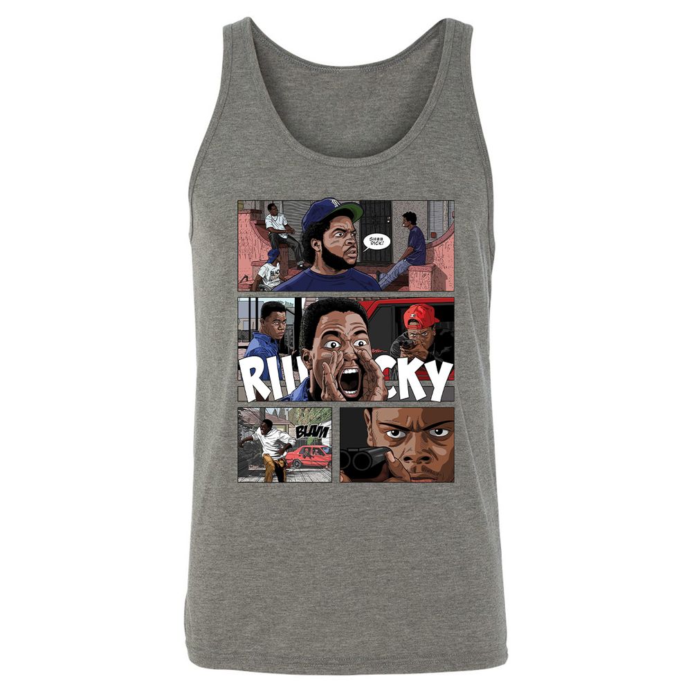 Unisex Jersey Tank - 2A3MP8NW - Grey Triblend - 2