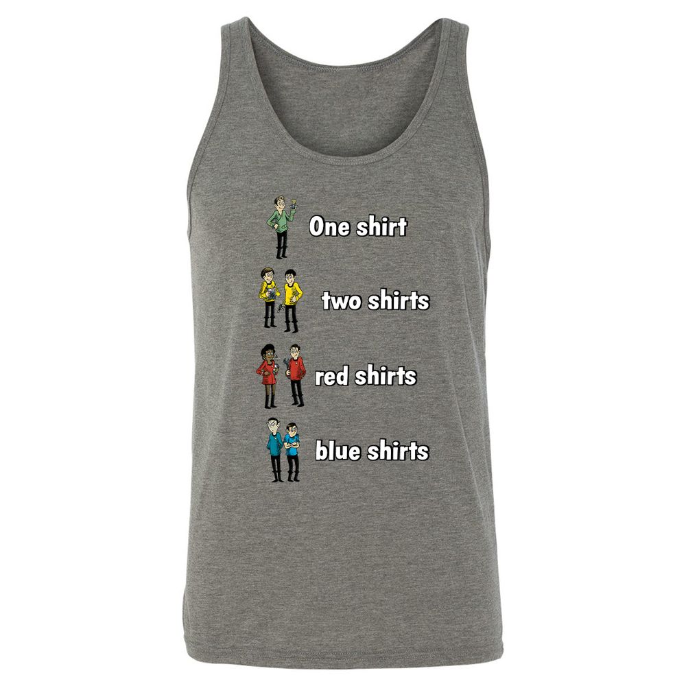 Unisex Jersey Tank - YPMCXEH7 - Grey Triblend - 2