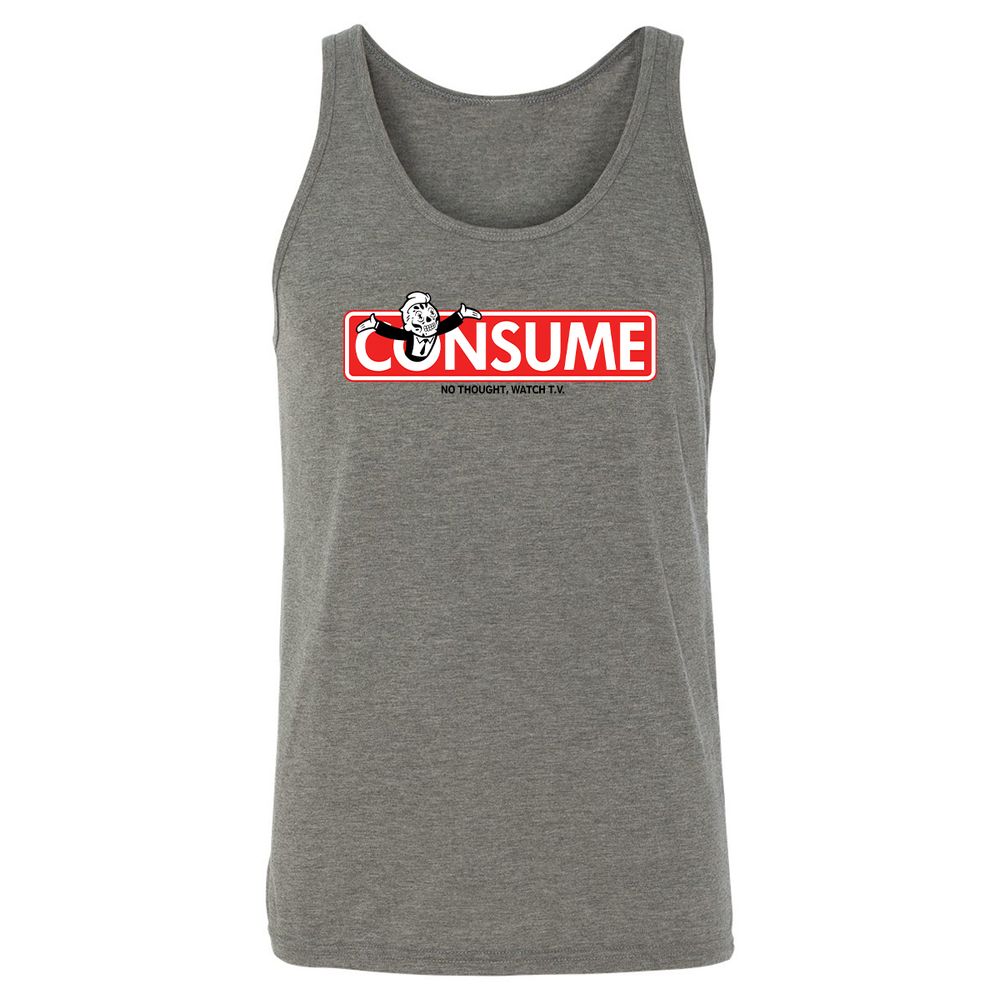 Unisex Jersey Tank - Z5UMUVQZ - Grey Triblend - 2